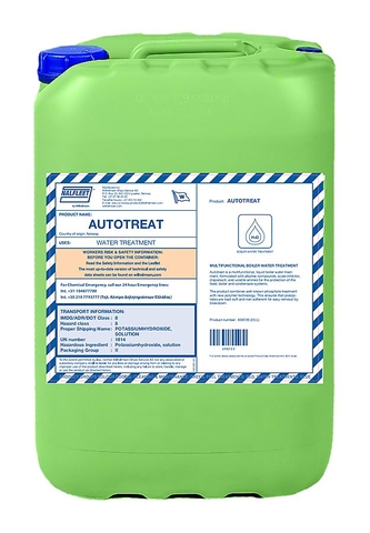 Chất Xử Lý Nước Lò Hơi Toàn Diện Autotreat Unitor 698720, 25 Lít/Can
