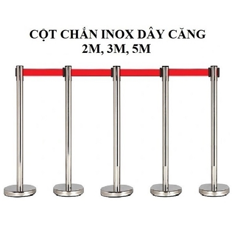 Đặc điểm của cột chắn inox dây kéo căng