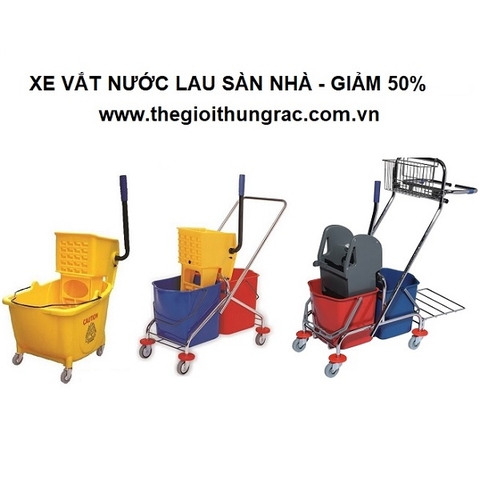 Xe vắt nước lau sàn nhà