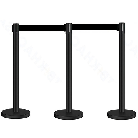 Cột chắn inox dây căng 2 mét màu đen