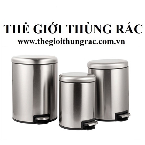 Thùng rác inox đạp chân - THẾ GIỚI THÙNG RÁC