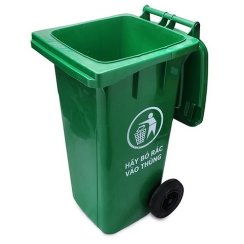 Thùng rác nhựa công nghiệp 100L - THẾ GIỚI THÙNG RÁC