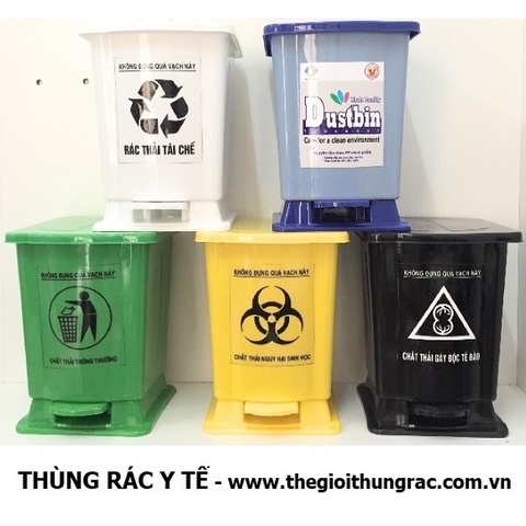 Thùng rác nhựa y tế 20L