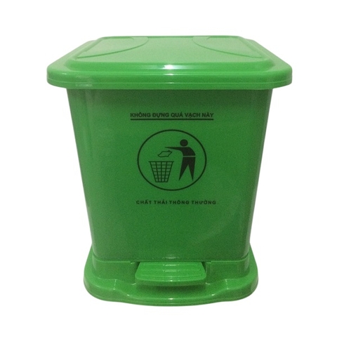 Thùng rác y tế 30 lít màu xanh lá