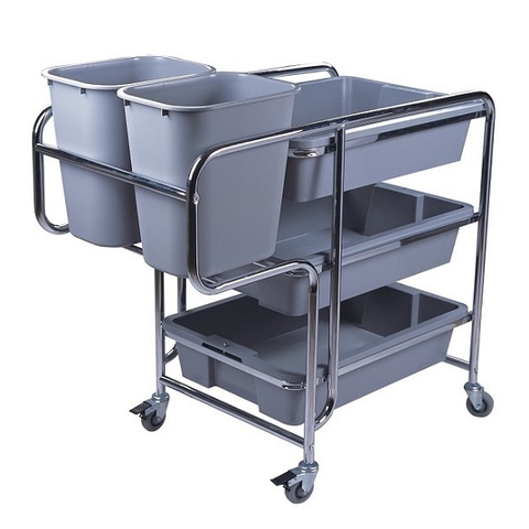 Xe đẩy thu dọn bàn ăn AF08168