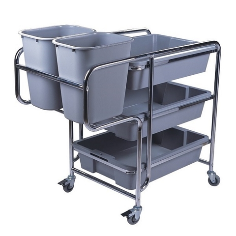 Xe dọn bát đĩa nhà hàng AF08168