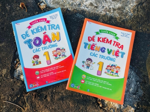 Bộ Sách Tuyển Chọn Đề Kiểm Tra Toán & Tiếng Việt Lớp 1-5 - QBooks