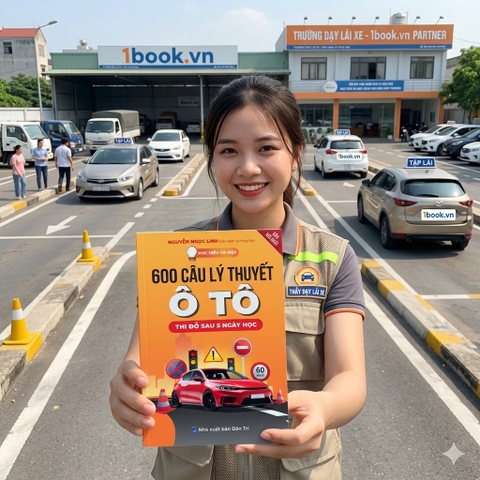 Sách 600 Câu Lý Thuyết Lái Xe Ô Tô, Học Hiểu Và Mẹo, Cập Nhập Bộ Đề Mới Nhất