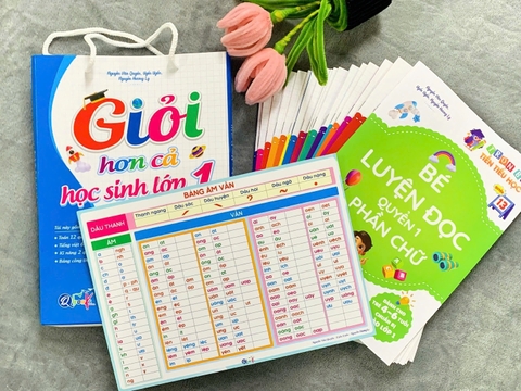 Bộ sách túi dành cho học sinh tiền tiểu học: Giỏi hơn cả học sinh lớp 1