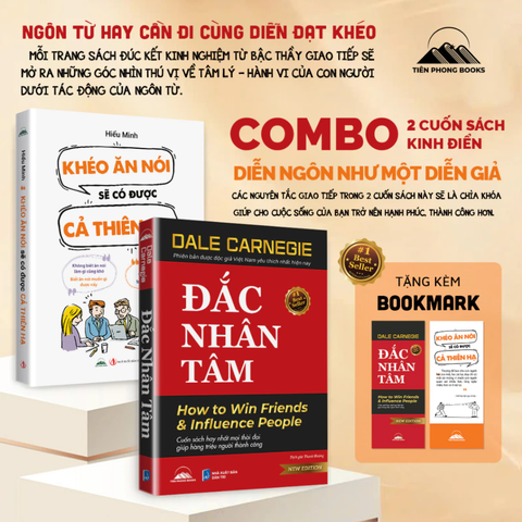 Sách - Combo Đắc Nhân Tâm + Khéo Ăn Nói Sẽ Có Được Cả Thiên Hạ