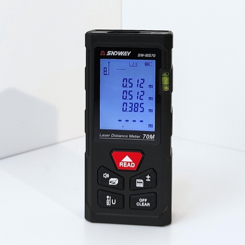 Thước đo khoảng cách Laser tia đỏ SNDWAY MS-70