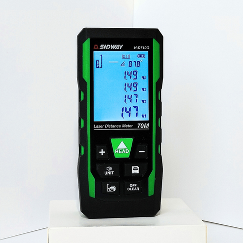 Thước đo khoảng cách Laser tia xanh SNDWAY H-D710G