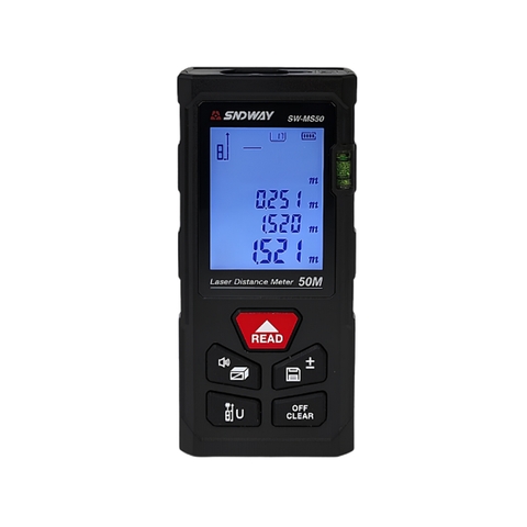 Máy đo khoảng cách Laser tia đỏ SNDWAY MS-50