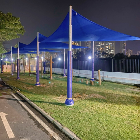 Lưới Che Nắng Cánh Buồm Ngoài Trời