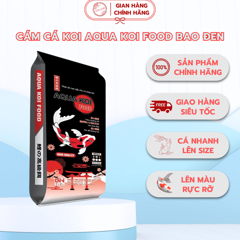 Nên chọn cám cá koi nào để tăng màu tăng size mà đỡ đau ví ?