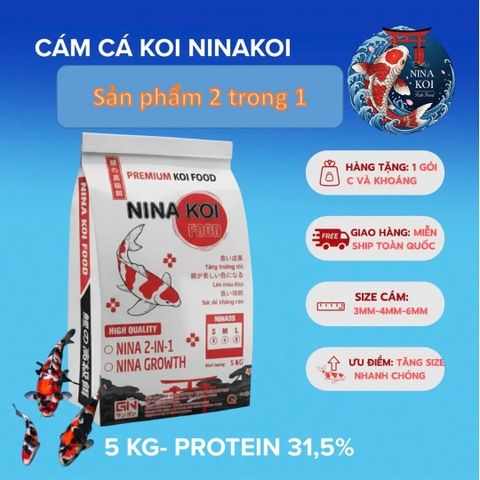 Bao 5 kg Bao trắng 2 trong 1 (Đạm 31.5%): 200.000 VNĐ.