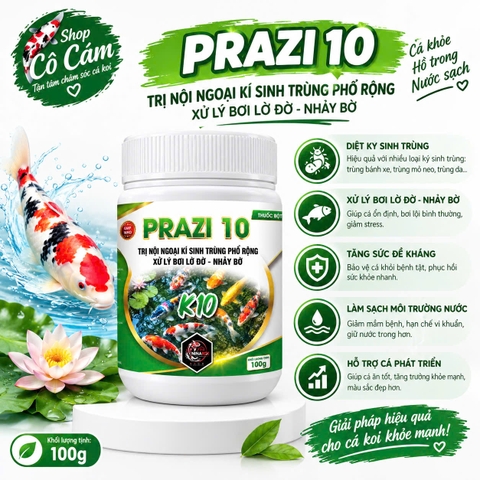 2 (K10) Trị ký sinh trùng nội – ngoại