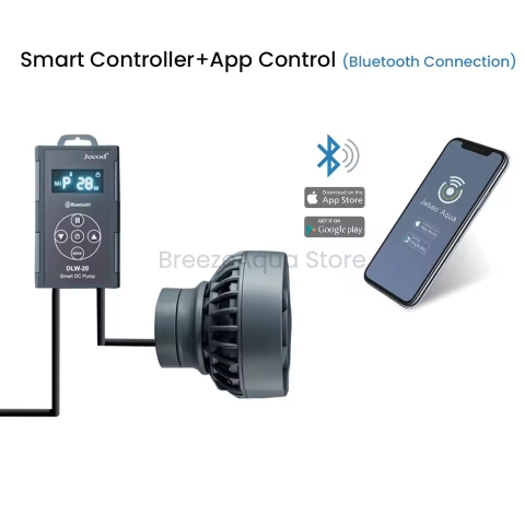 Jebao Jecod DLW-5 | Máy Tạo Sóng Siêu Êm Cho Bể Cá Biển, San Hô