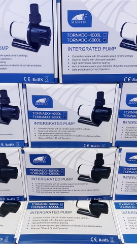 Bơm Tuần Hoàn DC Mantis Tornado 6000L/H Cho Bể Cá Biển & Thủy Sinh