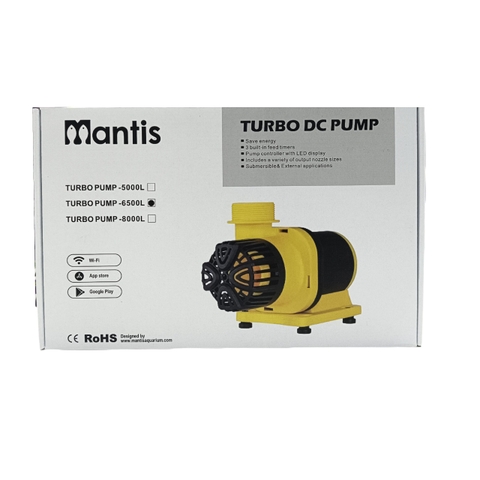 Bơm Mantis Turbo DC Pump (Wi-Fi Control) – Công Nghệ Điều Khiển Thông Minh ; Hệ Thống Cảnh Báo Độc Quyền