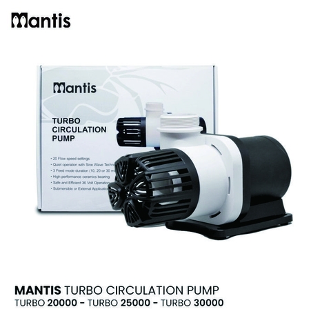 Mantis Turbo Pump-Pro – Bơm DC Công Suất Khủng Cho Hệ Thống Lớn