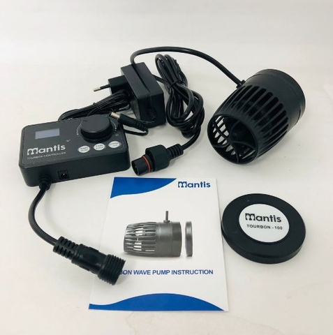 Mantis Tourbon DC Wavemaker Pump – Máy Tạo Sóng Hồ Cá Biển DC Siêu Êm