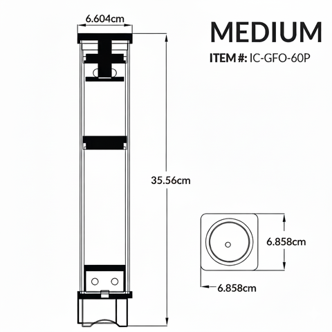 WaveReef GFO-50P – Lò Đảo Vật Liệu Lọc Đa Năng Cho Bể Cá Biển & San Hô