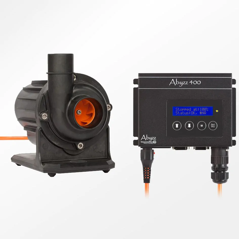 Máy Bơm Abyzz A400 – Bơm DC Điều Khiển Cao Cấp Cho Hồ Cá Cảnh Biển & San Hô