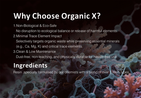 Zoox Organic-X – Vật liệu lọc hữu cơ Nhật Bản cho bể cá biển