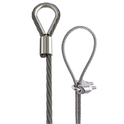 Cách nối dây cáp thép bị đứt hoặc 2 dây rời