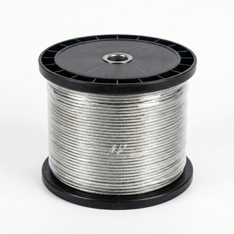 Dây Cáp Thép Lụa Bọc Nhựa 4mm (D4, 4 ly)