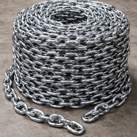 Dây Xích Phi 12mm (12 Ly) Giá Sỉ | Xích Cẩu Grade 80 Chịu Tải