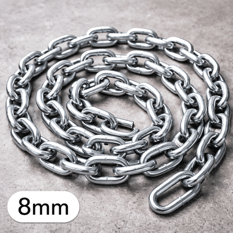 Dây Xích Phi 8mm (8 Ly) Giá Sỉ | Xích Sắt, Inox 304 & Xích G80