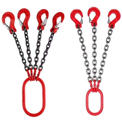 Xích Cẩu 10 Tấn Cẩu Hàng 1 Sợi, 2 Sợi, 3 Sợi, 4 Sợi - XCH10T