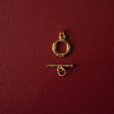 Khoá bạc mạ vàng