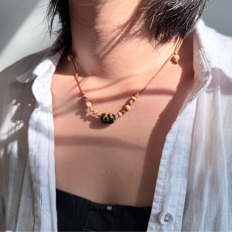 Mẫu vòng phối bồ đề - BST “ Nắng Thu” ( không tính Dzi)