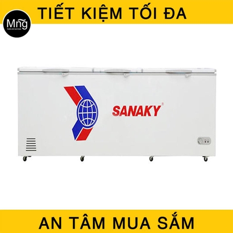 Tủ đông Sanaky 1200 lít VH-1399HY 3 cánh