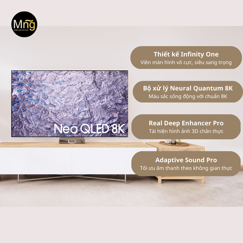 Smart TV NEO QLED Tivi 8K Samsung 65 inch 65QN800C