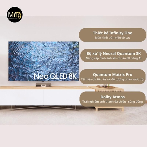 Smart TV NEO QLED Tivi 8K Samsung 85 inch 85QN900C