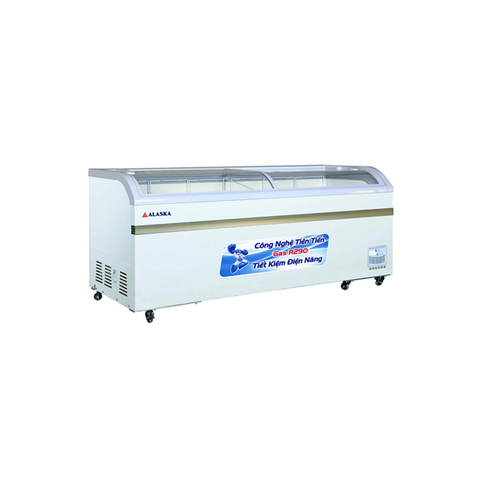 Tủ đông mặt kính cong Alaska  550 lít KC-550