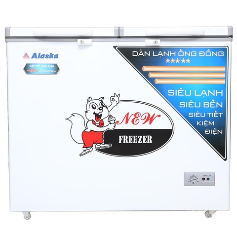 Tủ đông  Alaska 221 lít 2chế độ lít BCD-3568C