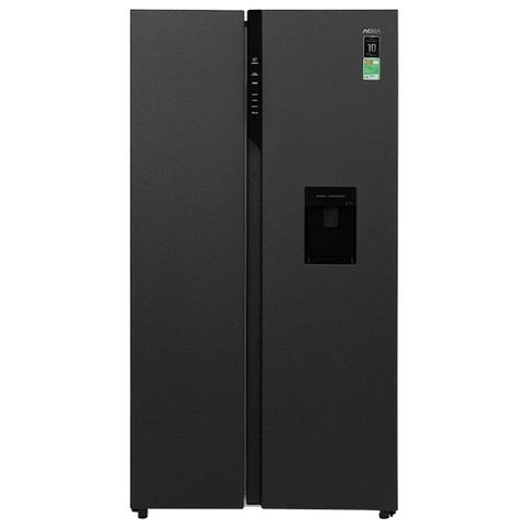 Tủ lạnh Aqua Inverter 550 lít Side By Side QR-S612XA(WCB)