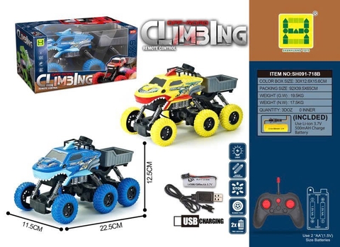 Đk cá mập 6 bánh