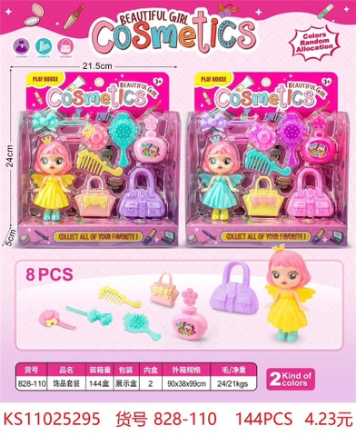 Vỉ búp bê trang điểm