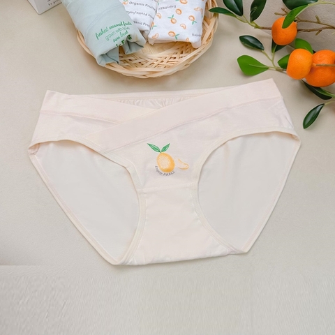 Set quần lót bầu 4 chiếc, quần chip bầu cotton mềm,thoáng, mát