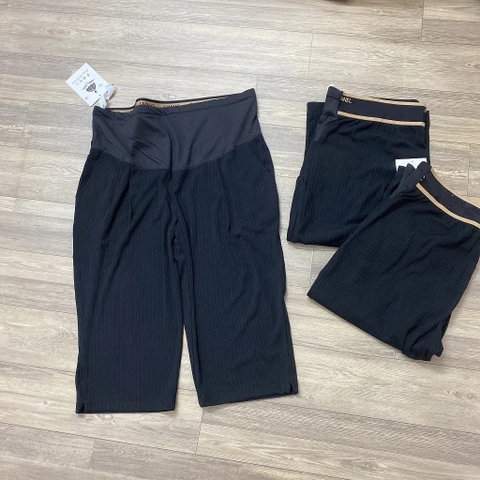 Quần đùi bầu - Vải đũi mềm, mát - Phục vụ nắng nóng cho mẹ bầu - Full size từ S đến 5XL