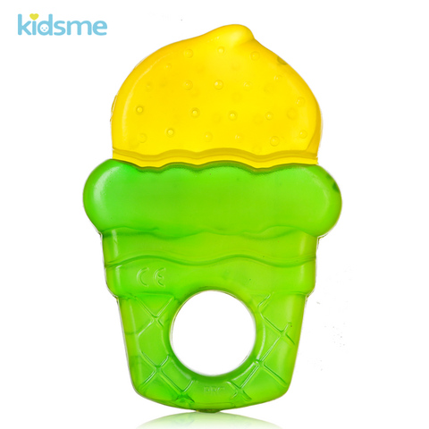 Cắn nướu mềm có nước hình que kem Kidsme 9447 - màu Chanh (3M+)