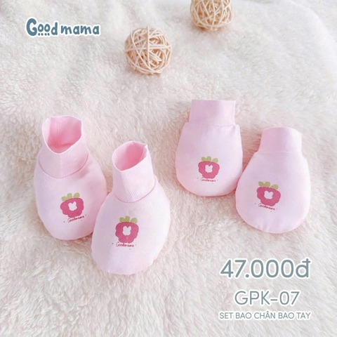 Set bao tay chân cho trẻ sơ sinh GPK-07 GoodMama