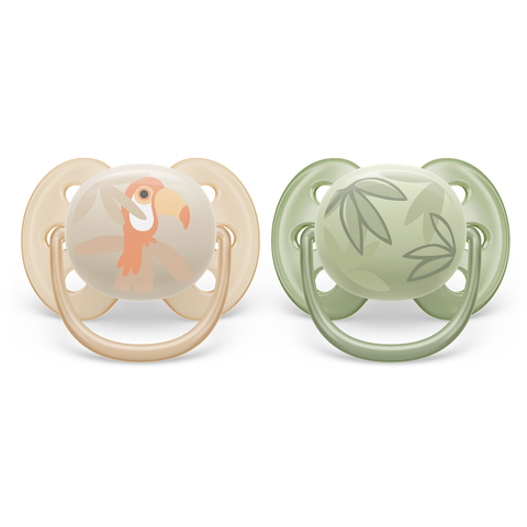 Ty ngậm siêu mềm Philips Avent (SCF091/07, 0-6M, vỉ đôi)
