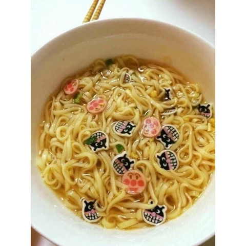 Mì gói Nissin Anpanman chú hề trắng xanh (1Y+)